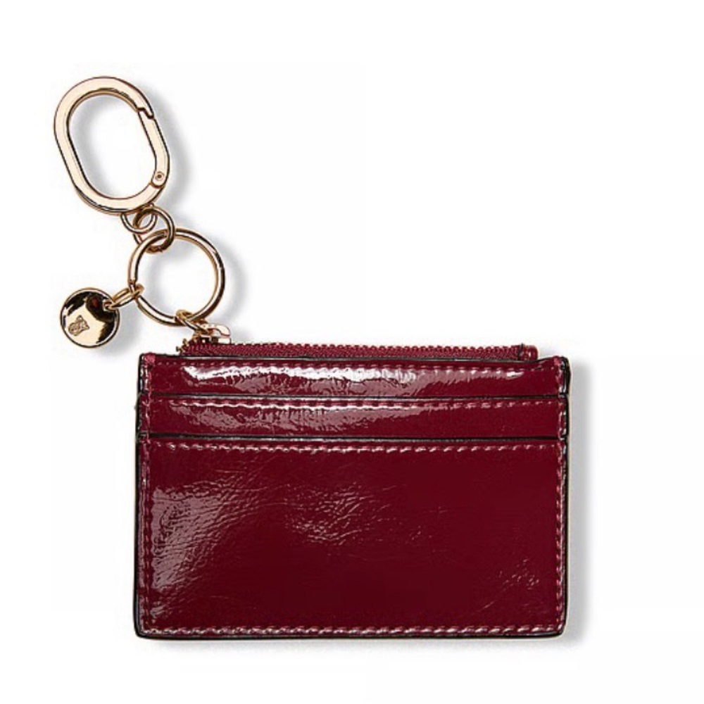 NWT! Victoria’s Secret Burgundy Card Holder